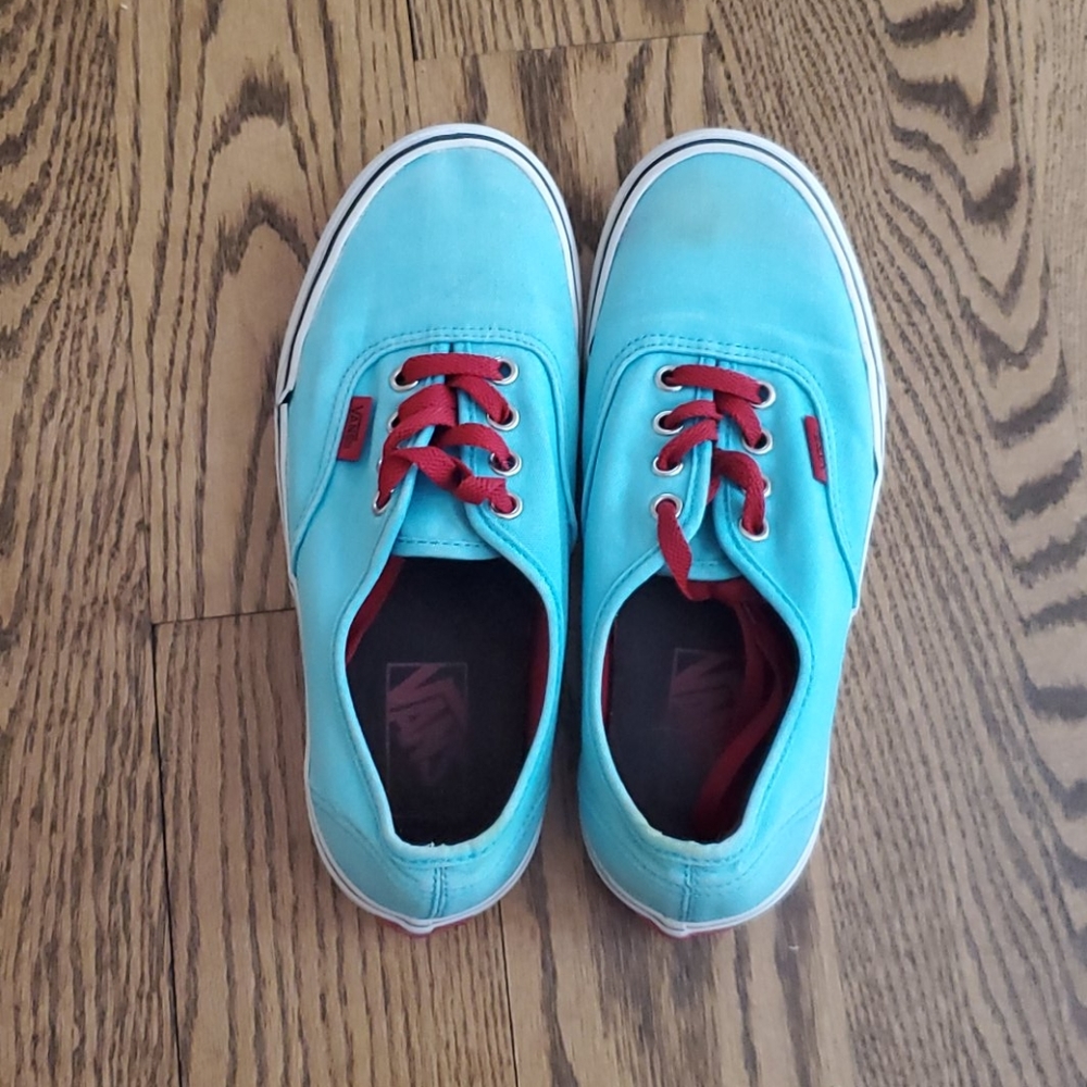 Light Blue Vans